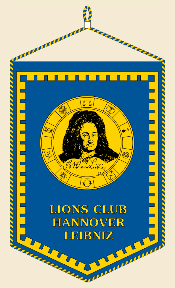 wimpel_lions_club_hannover_leibniz_vorderfront