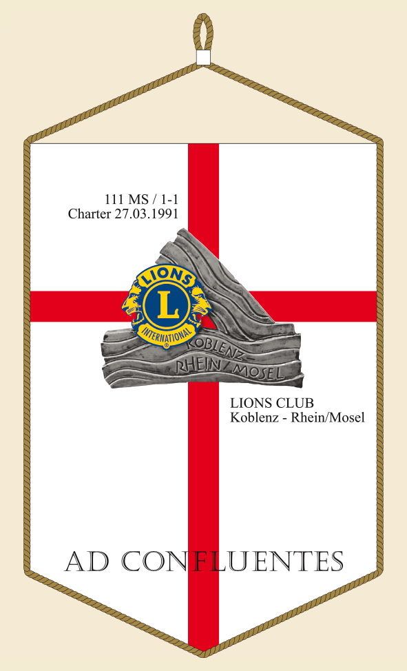 wimpel_lions_club_koblenz_rhein_mosel