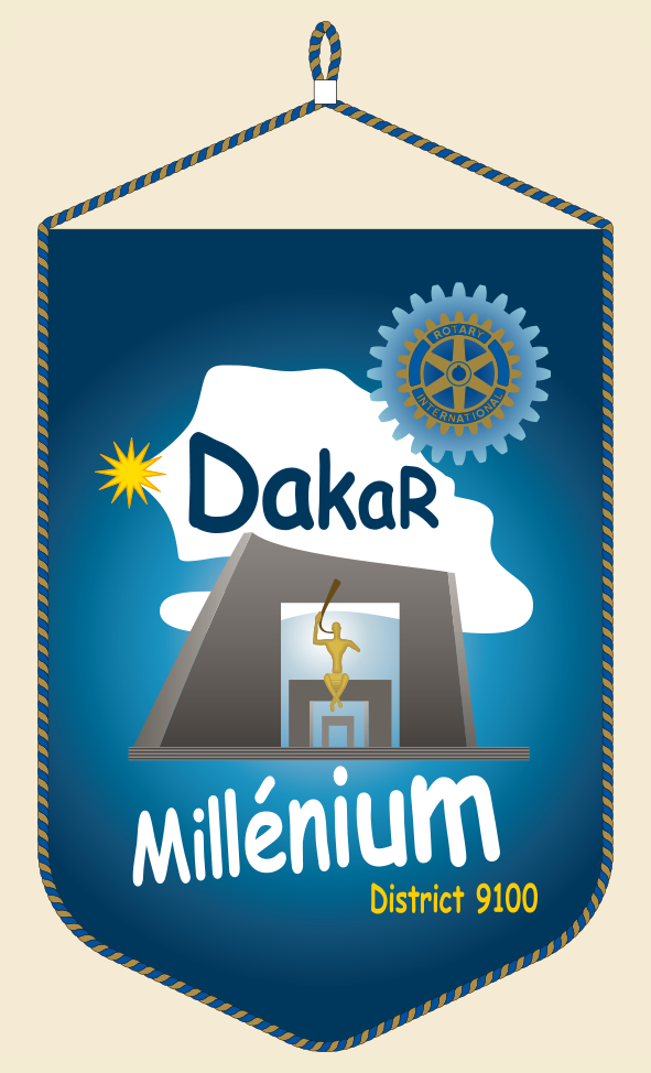 wimpel_rotary_club_dakar_millenium